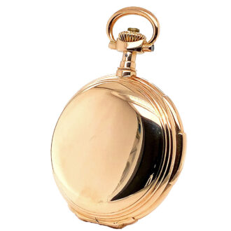 Heavy German Glashütte minute repeating pocket watch Circa 1894