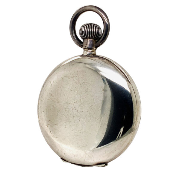 Heavy Swiss silver anchor chronometer watch Circa 1910 Heavy Swiss silver anchor chronometer watch Circa 1910