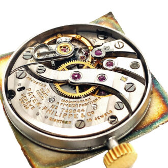 Extremely rare Swiss golf square pocket watch with chain Circa 1962