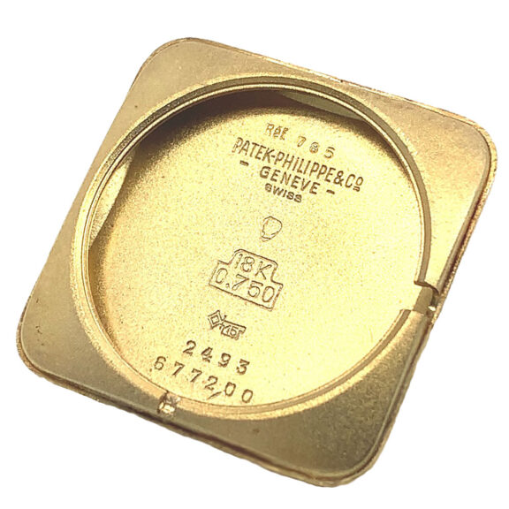Extremely rare Swiss golf square pocket watch with chain Circa 1962 Extremely rare Swiss golf square pocket watch with chain Circa 1962
