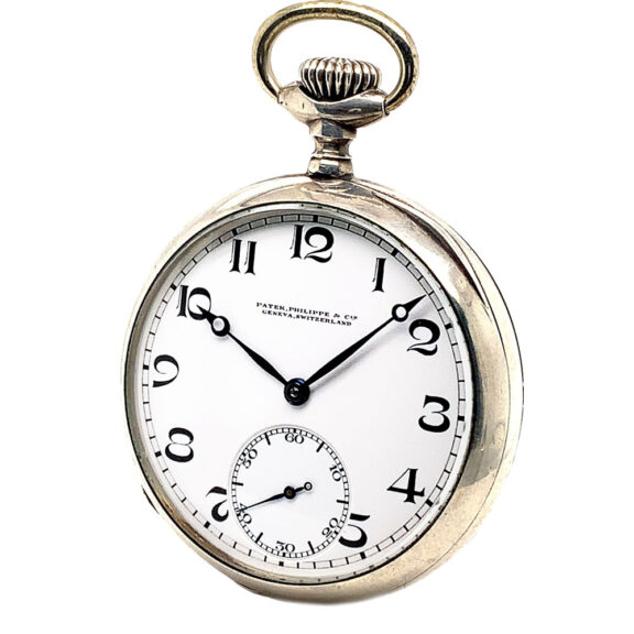 Swiss silver Geneva anchor chronometer deck watch Circa 1920 Swiss silver Geneva anchor chronometer deck watch Circa 1920