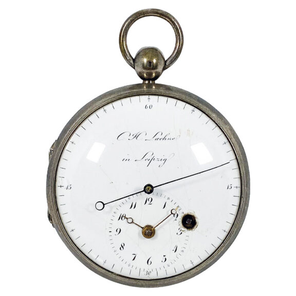 Rare German watch with regulator dial and centre seconds Circa 1800 Rare German watch with regulator dial and centre seconds Circa 1800