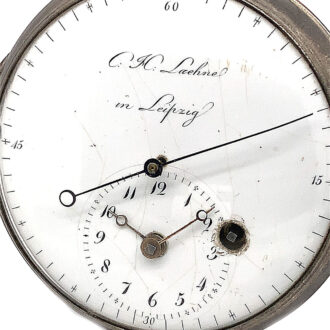 Rare German watch with regulator dial and centre seconds Circa 1800 Rare German watch with regulator dial and centre seconds Circa 1800