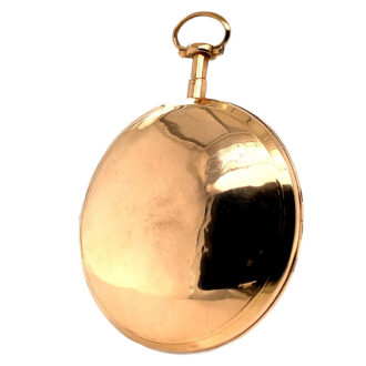 English watch with full calendar and centre seconds Circa 1800