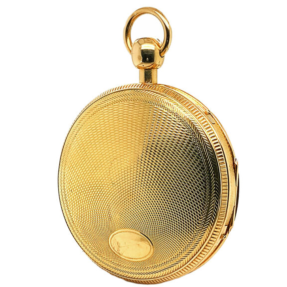 Swiss gold musical and quarter repeating pocket watch Circa 1840 Swiss gold musical and quarter repeating pocket watch Circa 1840
