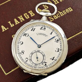 German silver open faced lever pocket watch Circa 1884 German silver open faced lever pocket watch Circa 1884