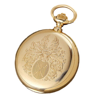 German gold hunting cased pocket watch in quality 1A Circa 1897