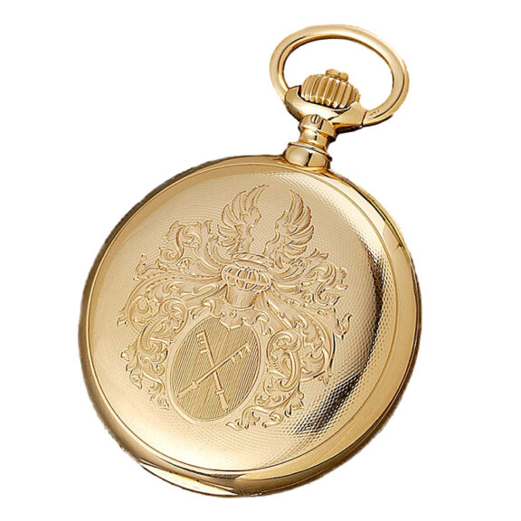 German gold hunting cased pocket watch in quality 1A Circa 1897 German gold hunting cased pocket watch in quality 1A Circa 1897
