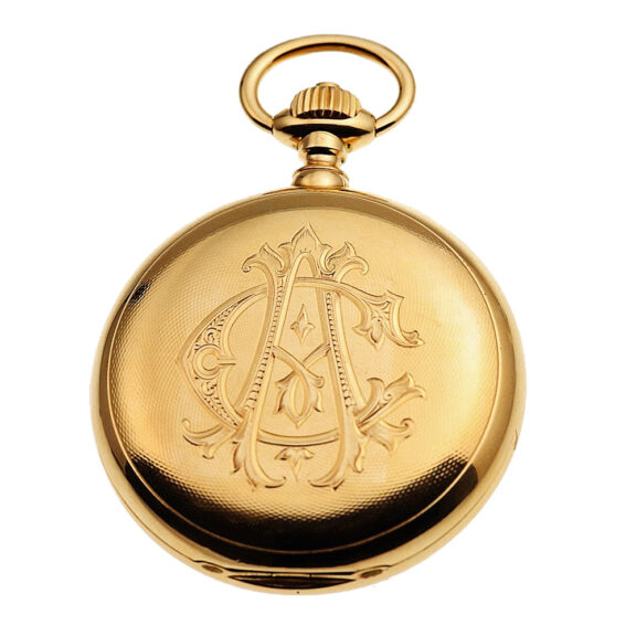 German gold hunting cased pocket watch in quality 1A Circa 1897 German gold hunting cased pocket watch in quality 1A Circa 1897