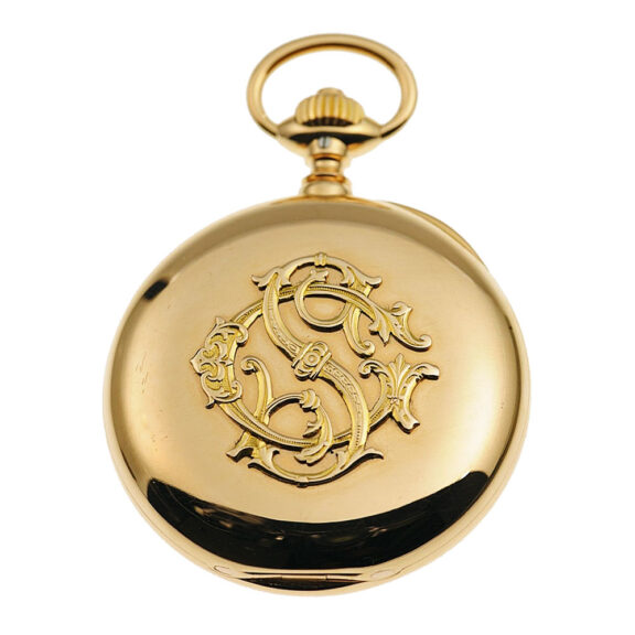 German half hunting cased pocket watch in quality 1A Circa 1896 German half hunting cased pocket watch in quality 1A Circa 1896