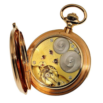 German half hunting cased pocket watch in quality 1A Circa 1887 German half hunting cased pocket watch in quality 1A Circa 1887
