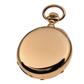 Rare German gold open faced pocket watch Circa 1887