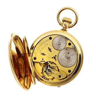 German rare splendour Glashütte pocket watch in quality 1A Circa 1880