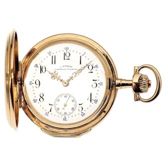 German gold pocket watch manufactured in quality 1A Circa 1900