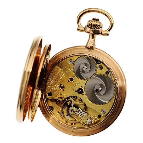 German gold pocket watch manufactured in quality 1A Circa 1899 German gold pocket watch manufactured in quality 1A Circa 1899