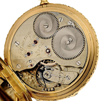 German rare splendour Glashütte pocket watch in quality 1A Circa 1880