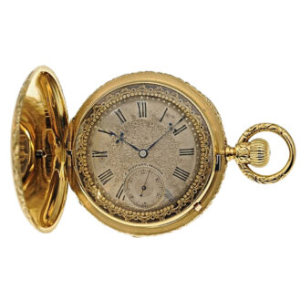 German rare splendour Glashütte pocket watch in quality 1A Circa 1880