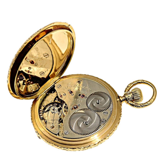 German rare splendour Glashütte pocket watch in quality 1A Circa 1880 German rare splendour Glashütte pocket watch in quality 1A Circa 1880