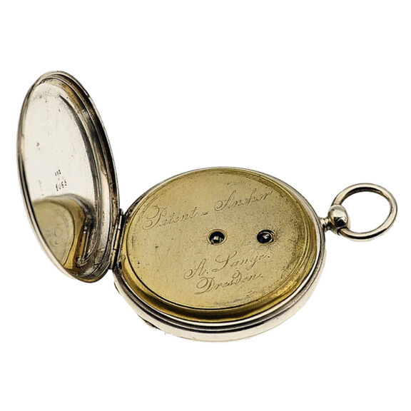 German extremely rare, early silver pocket watch Circa 1855 German extremely rare, early silver pocket watch Circa 1855