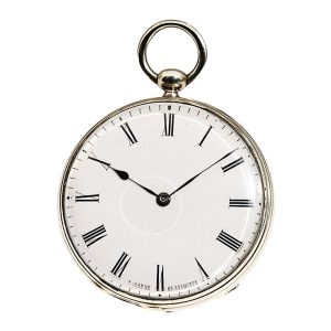 German extremely rare, early silver pocket watch Circa 1855