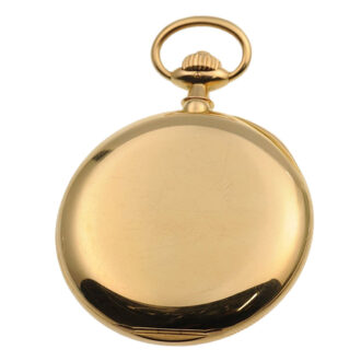 German fine 18k gold Glashütte pocket watch Circa 1909
