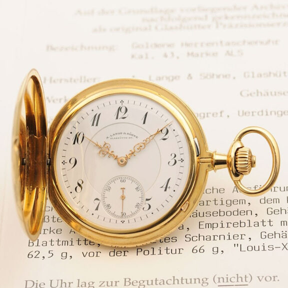 German fine 18k gold Glashütte pocket watch Circa 1909 German fine 18k gold Glashütte pocket watch Circa 1909