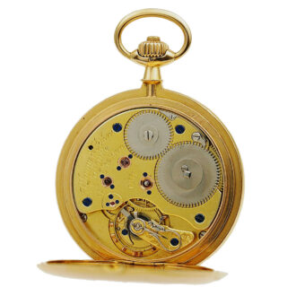 German fine 18k gold Glashütte pocket watch Circa 1909