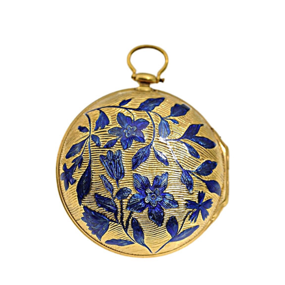 English gold watch with two corresponding chatelaines Circa 1737 English gold watch with two corresponding chatelaines Circa 1737