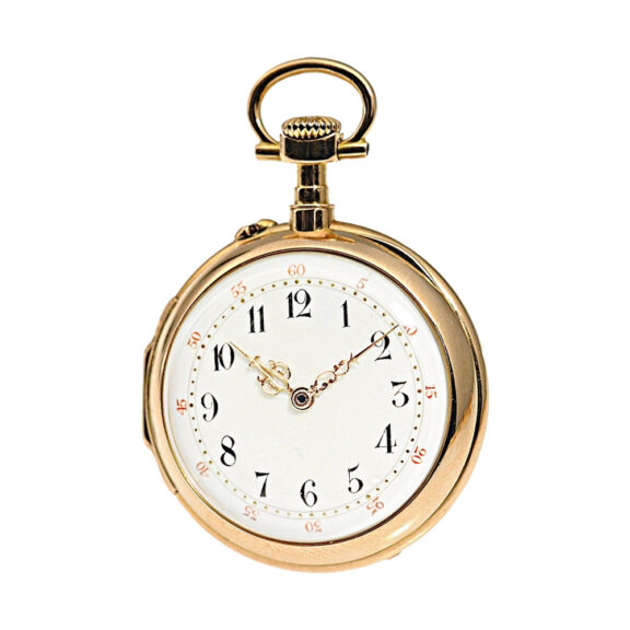 French miniature lady's pendant watch with chatelaine Circa 1870 French miniature lady's pendant watch with chatelaine Circa 1870