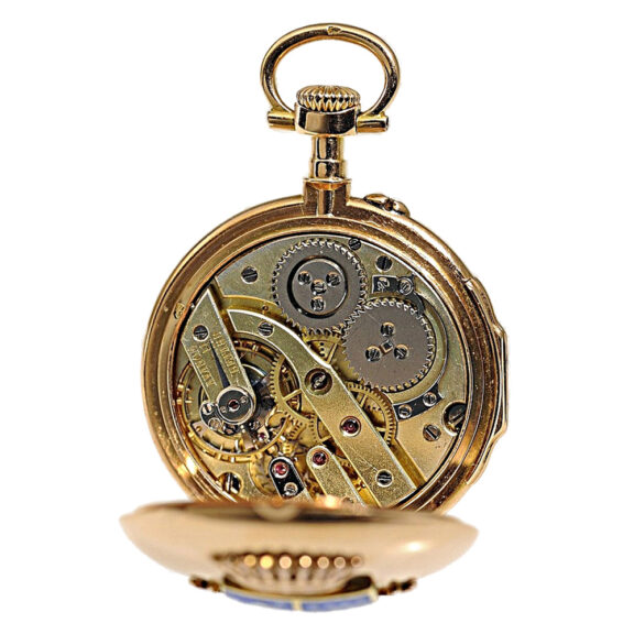 French miniature lady's pendant watch with chatelaine Circa 1870 French miniature lady's pendant watch with chatelaine Circa 1870