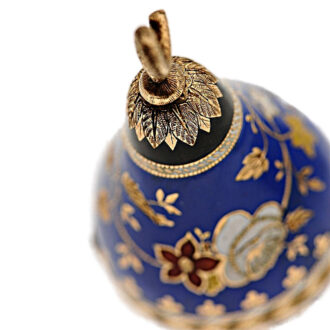 Austrian gold enamel pear-shaped pendant watch circa 1800