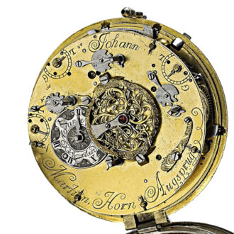 German repeater with alarm and Grande Sonnerie Circa 1780