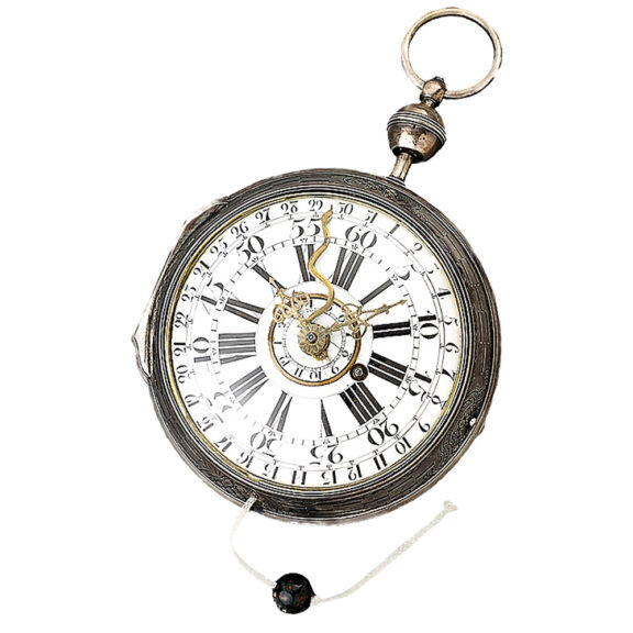 French repeating coach clock with alarm and date Circa 1760 French repeating coach clock with alarm and date Circa 1760