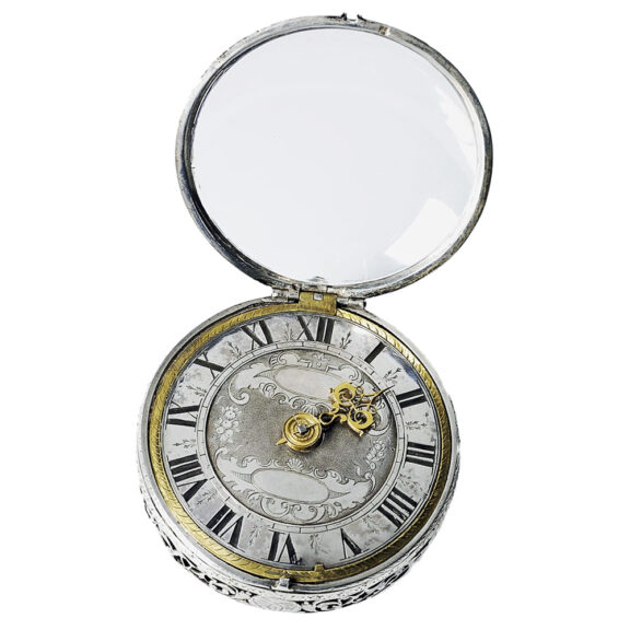 German one-handed coach clock with hour self strike Circa 1680 German one-handed coach clock with hour self strike Circa 1680