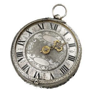German one-handed coach clock with hour self strike Circa 1680