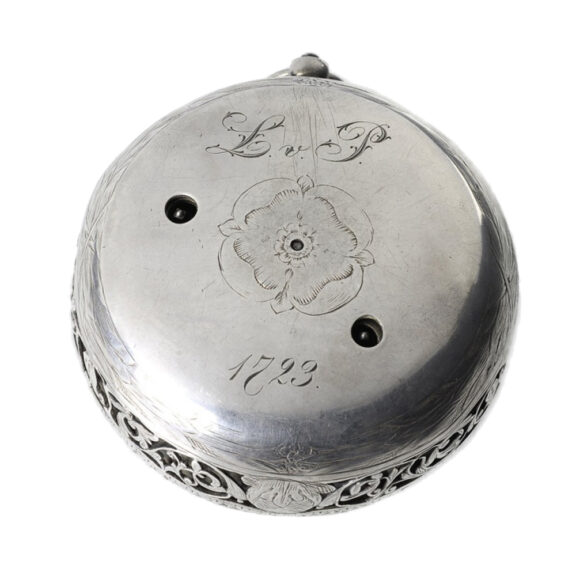 German one-handed coach clock with hour self strike Circa 1680 German one-handed coach clock with hour self strike Circa 1680