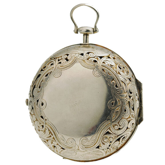 English large pair-cased coach clock with self strike Circa 1800 English large pair-cased coach clock with self strike Circa 1800