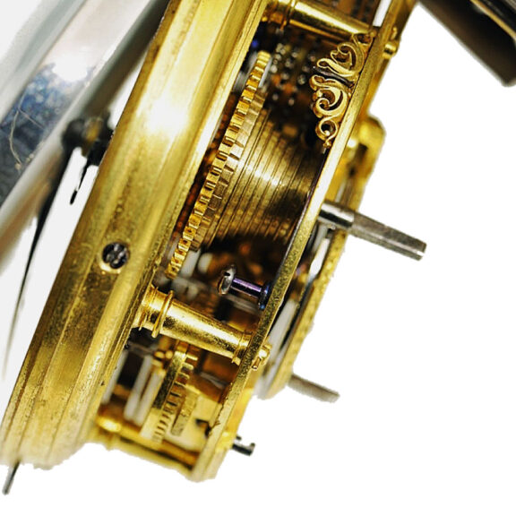 English large pair-cased coach clock with self strike Circa 1800 English large pair-cased coach clock with self strike Circa 1800