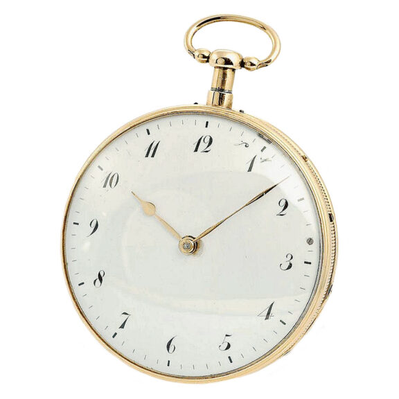 Swiss repeating watch with musical movement Circa 1820 Swiss repeating watch with musical movement Circa 1820