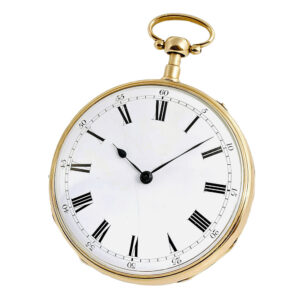Swiss gold quarter repeating musical watch Circa 1820