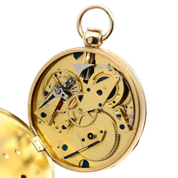 French gold quarter repeating pocket watch Circa 1806 French gold quarter repeating pocket watch Circa 1806
