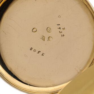 French gold quarter repeating pocket watch Circa 1806
