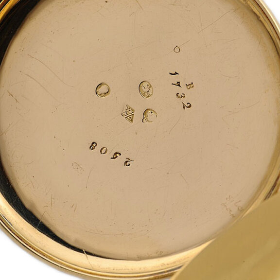 French gold quarter repeating pocket watch Circa 1806 French gold quarter repeating pocket watch Circa 1806