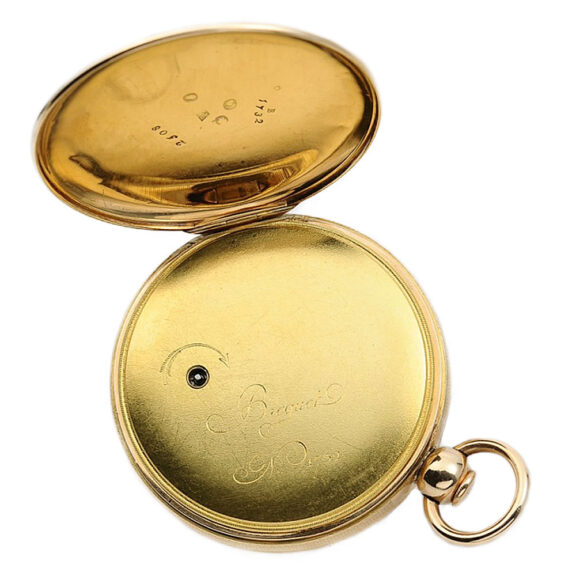 French gold quarter repeating pocket watch Circa 1806 French gold quarter repeating pocket watch Circa 1806