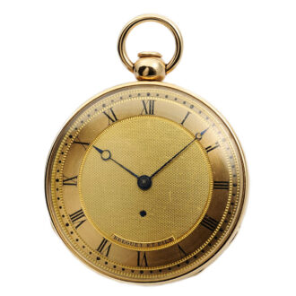 French gold quarter repeating pocket watch Circa 1806