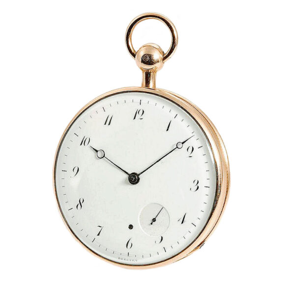 French gold quarter repeating pocket watch “à toc” Circa 1800