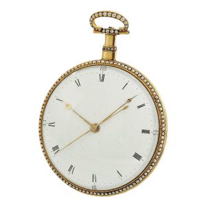English decorative watch for the Chinese market Circa 1810