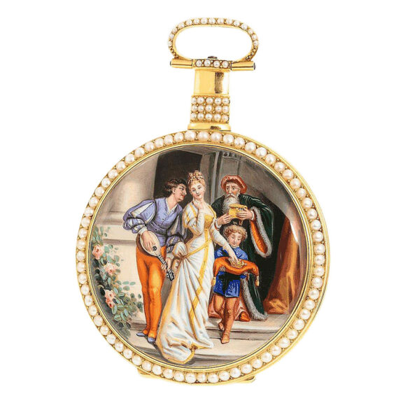Swiss watch of museum quality for the Chinese market Circa 1895