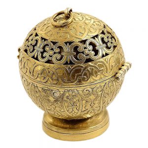 German pomander form Renaissance pendant watch Circa 1600