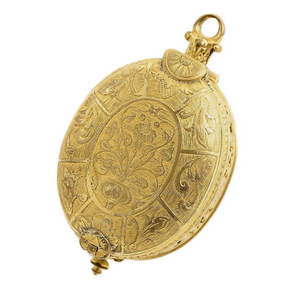 French oval single-handed Renaissance watch Circa 1660